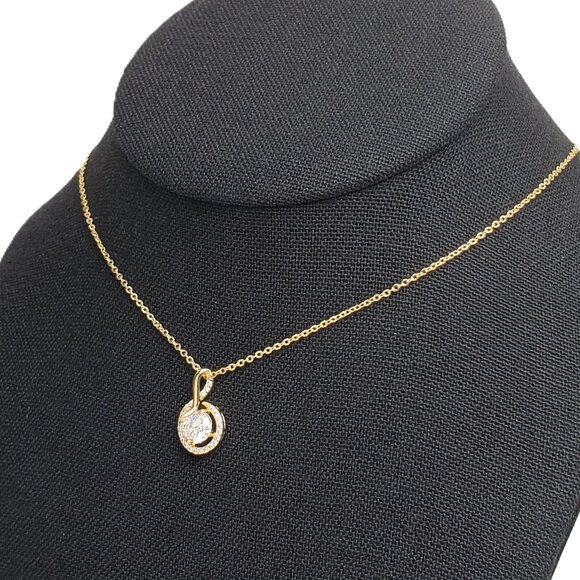14K Gold Womens 2ct Diamond Pendant Necklace Ladies New 14 Karat Silver Jewelry - Picture 5 of 7